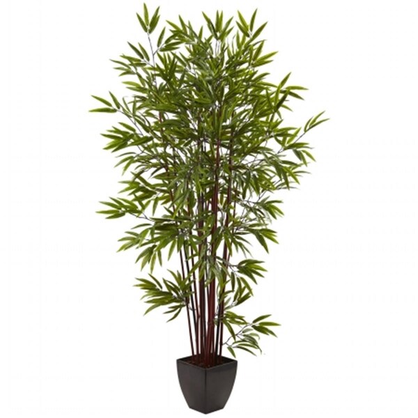 Dare2Decor 6 ft. Bamboo Silk Tree With Planter DA818078 - main